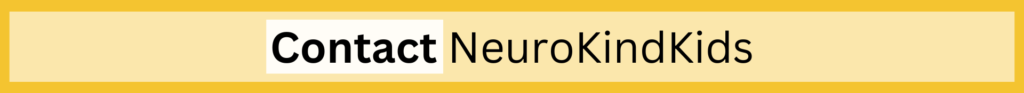 Contact NeuroKindKids